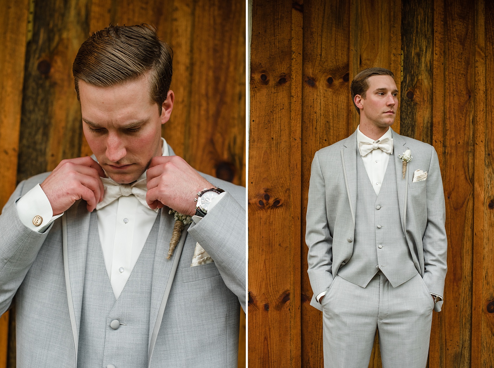 A Rainy Day Wedding at The Grand Barn at The Mohicans - Ashley D ...