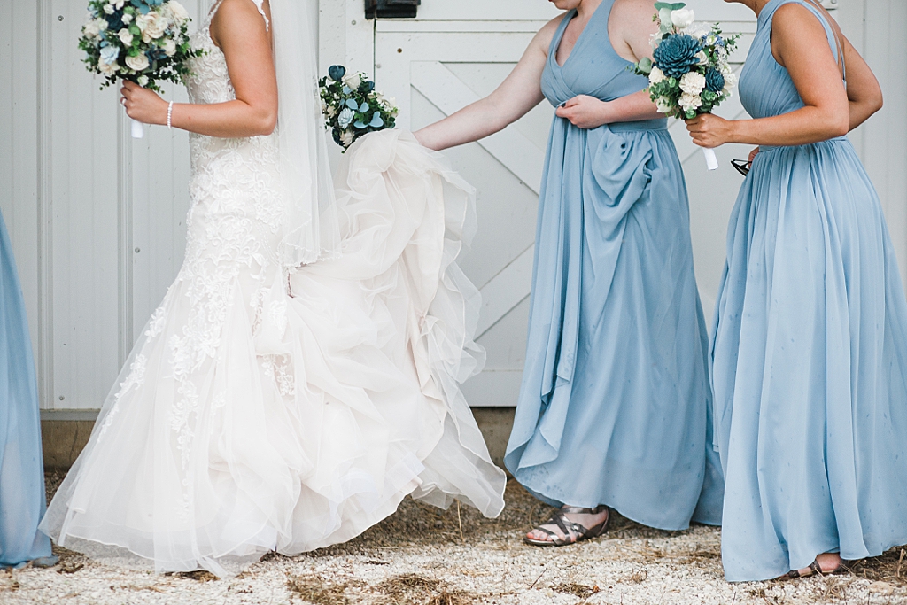 Dusty Blue Wedding, Arlington Acres, Ashley D Photography