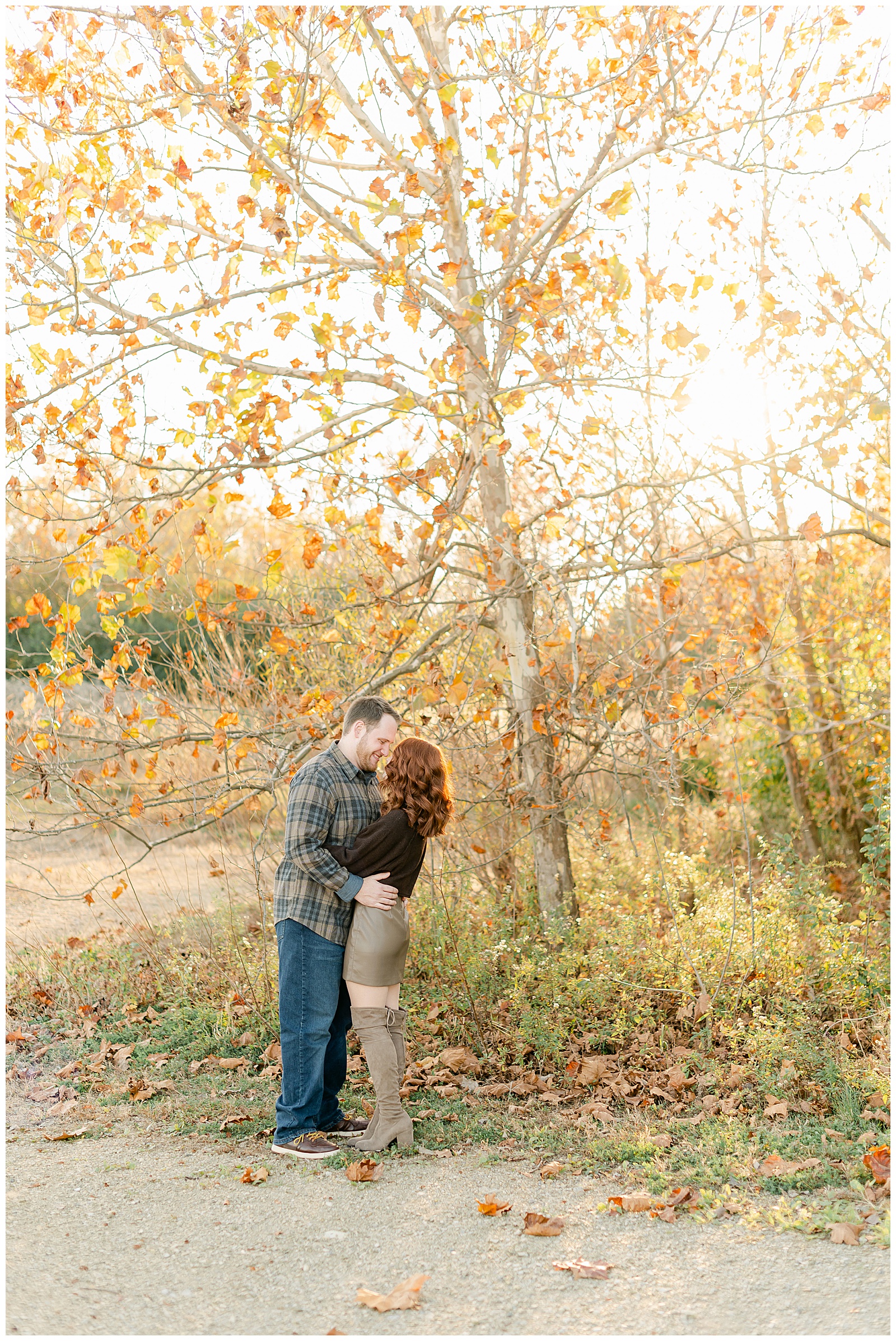 Fall Engagement, Prarie Oaks