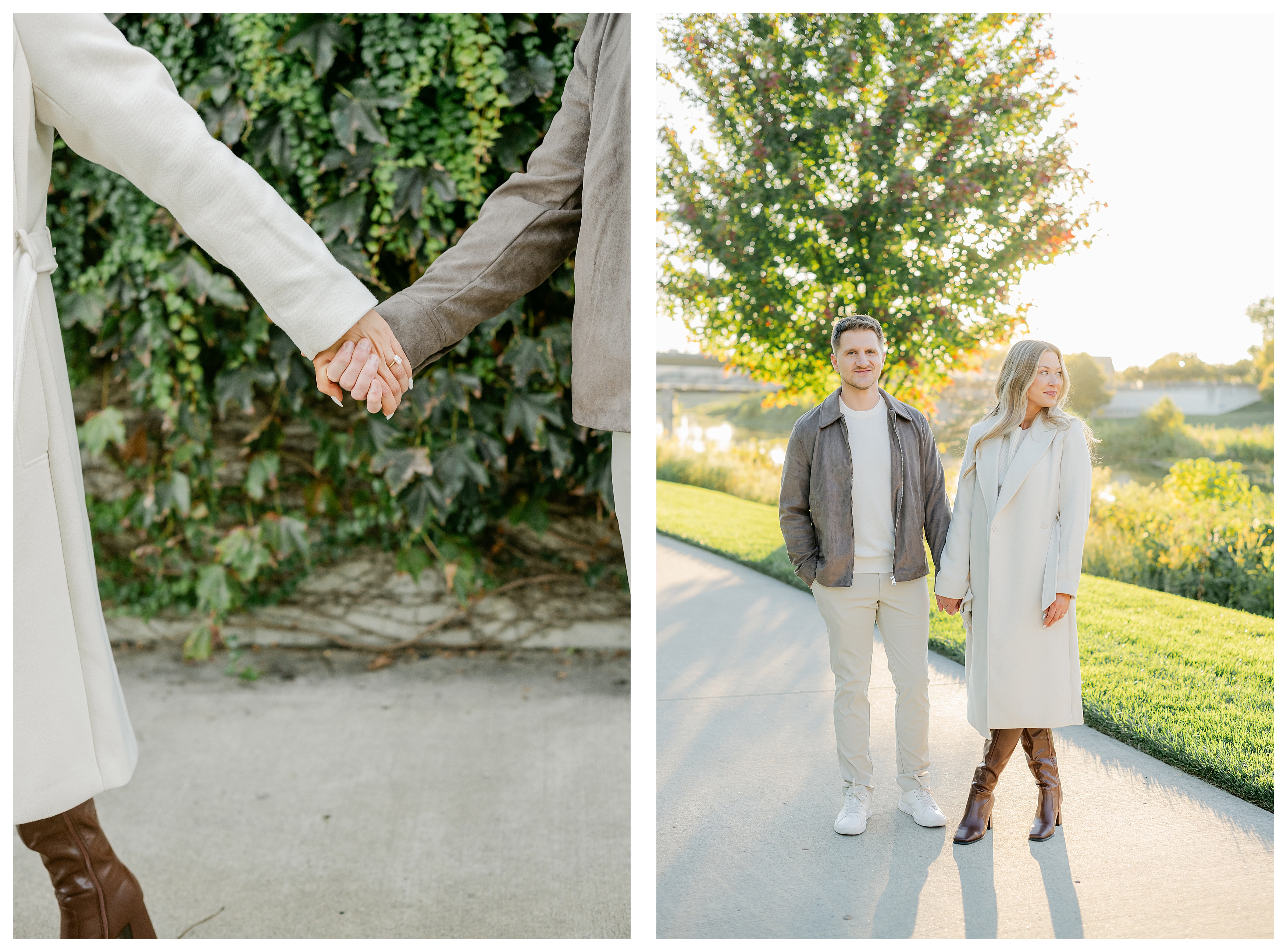 downtown columbus engagement session ashley d photos